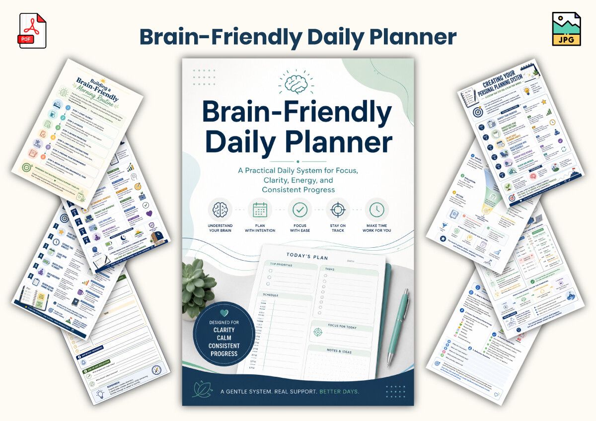 Brain-Friendly Daily Planner