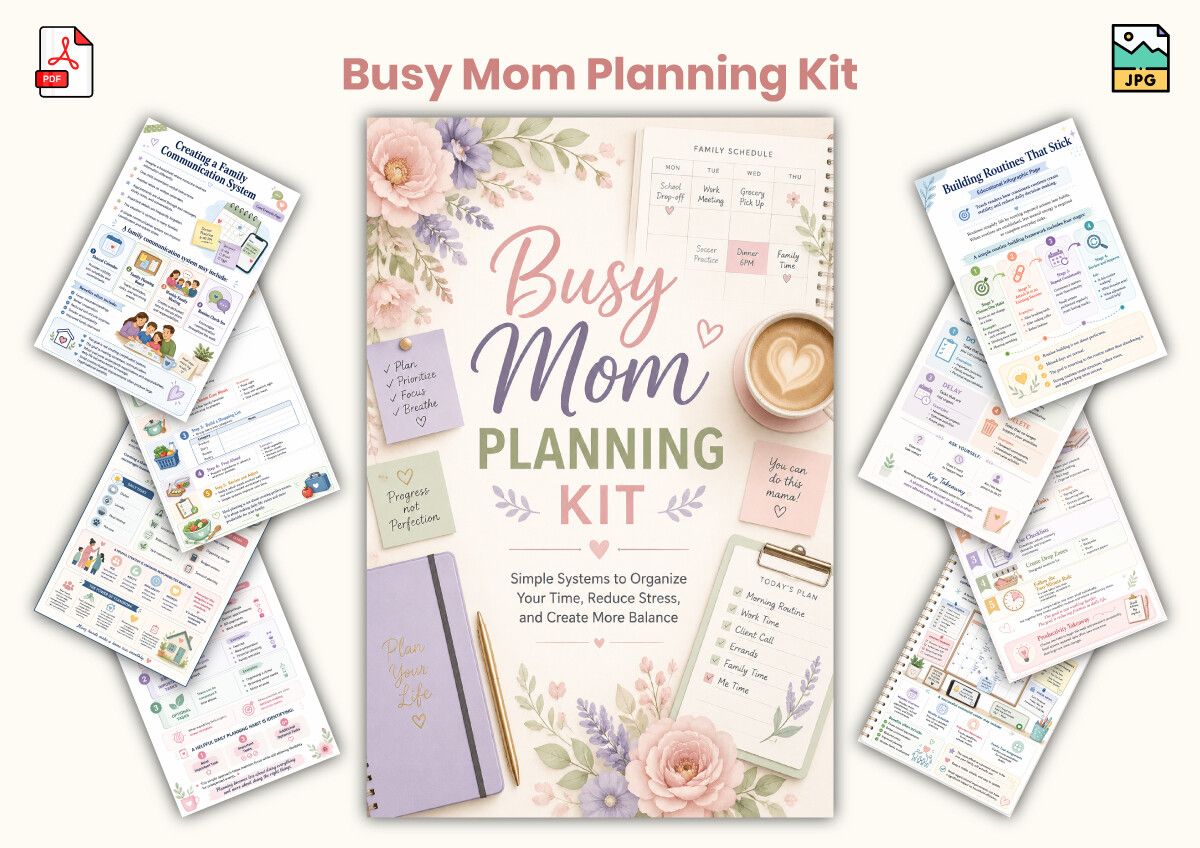 Busy Mom Planning Kit